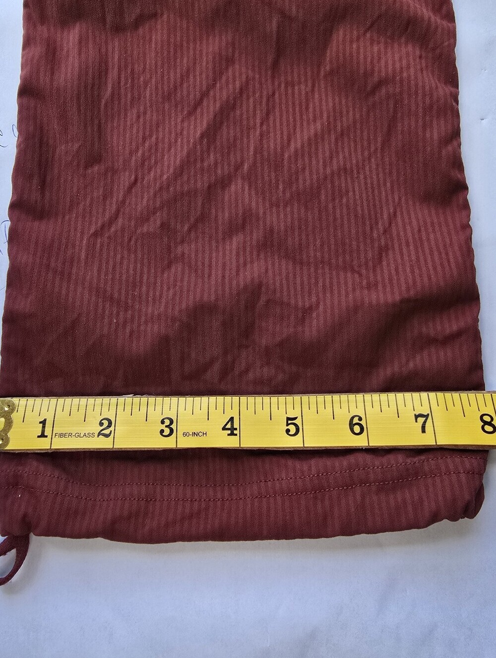 Lululemon Dance Studios Pant Burgundy Size 2 Wide Leg Adjustable Hem - Picture 4 of 12